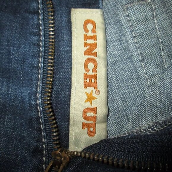 Cinch Carter 2.4 Relaxed Boot Stretch Jeans Men's Tag Size 35x32 - Picture 4 of 6